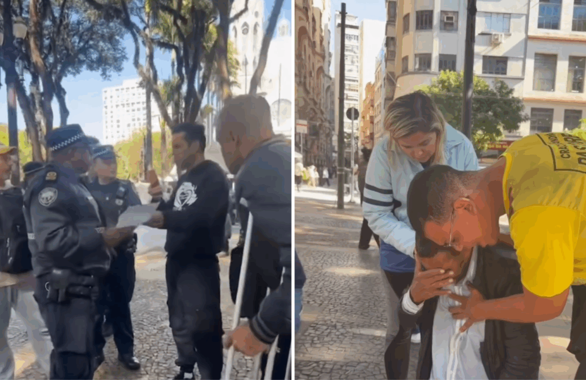 pregadores-de-rua-sao-abordados-por-guardas-municipais-durante-culto-na-praca-da-se,-em-sp
