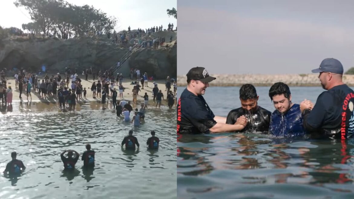 mais-de-800-pessoas-sao-batizadas-na-praia-onde-nasceu-a-‘jesus-revolution’