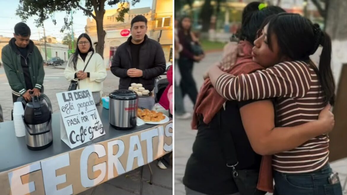 jovens-distribuem-cafe-gratis-e-evangelizam-nas-ruas-da-argentina:-“jesus-pagou-o-preco”