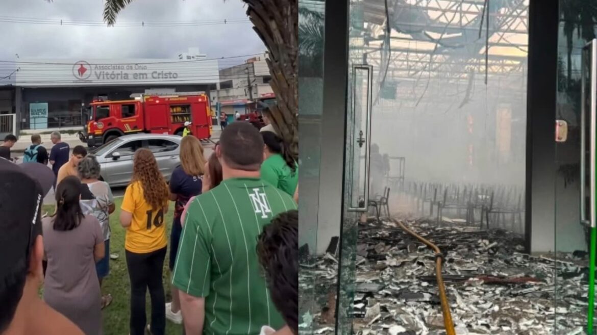 cristaos-louvam-em-frente-a-igreja-destruida-por-incendio-em-recife:-‘estamos-de-pe’