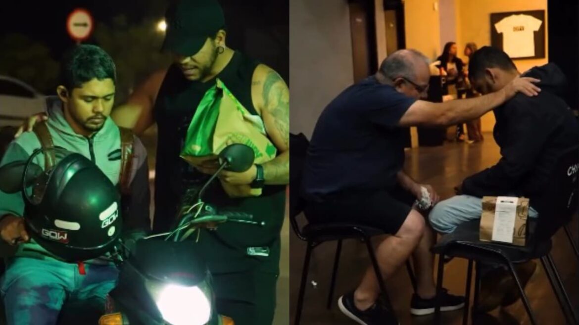 igreja-pede-delivery-e-janta-com-motoboys-em-evangelismo:-‘jesus-pagou-a-conta’