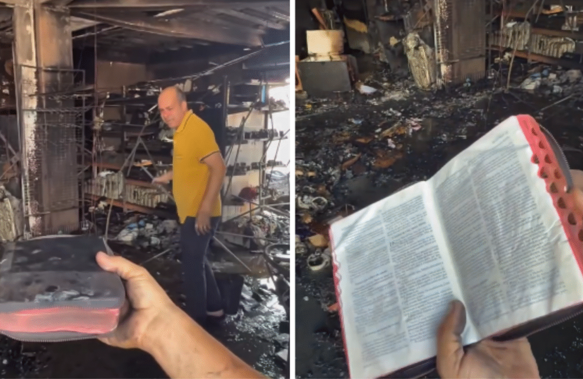 biblia-fica-intacta-apos-incendio-destruir-loja-em-goias:-‘sem-um-arranhao’