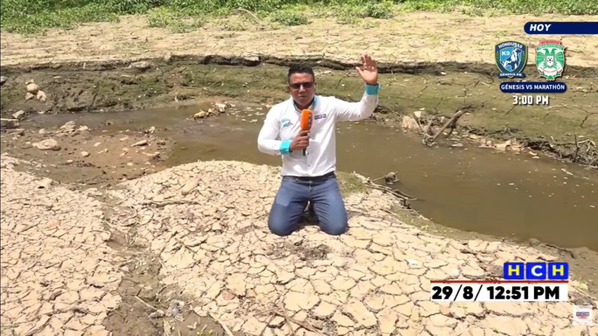 reporter-ora-de-joelhos-ao-vivo-em-meio-a-seca-em-honduras:-“jesus,-envia-chuva”