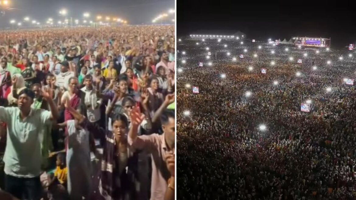 cruzada-atrai-milhares-de-pessoas-para-adorar-jesus-na-india:-“fome-pela-presenca”